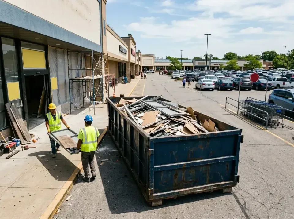 retail-store-renovation-debris-003 — frequently asked questions, Roll-off Dumpster Rentals in Horseshoe Bay, TX
